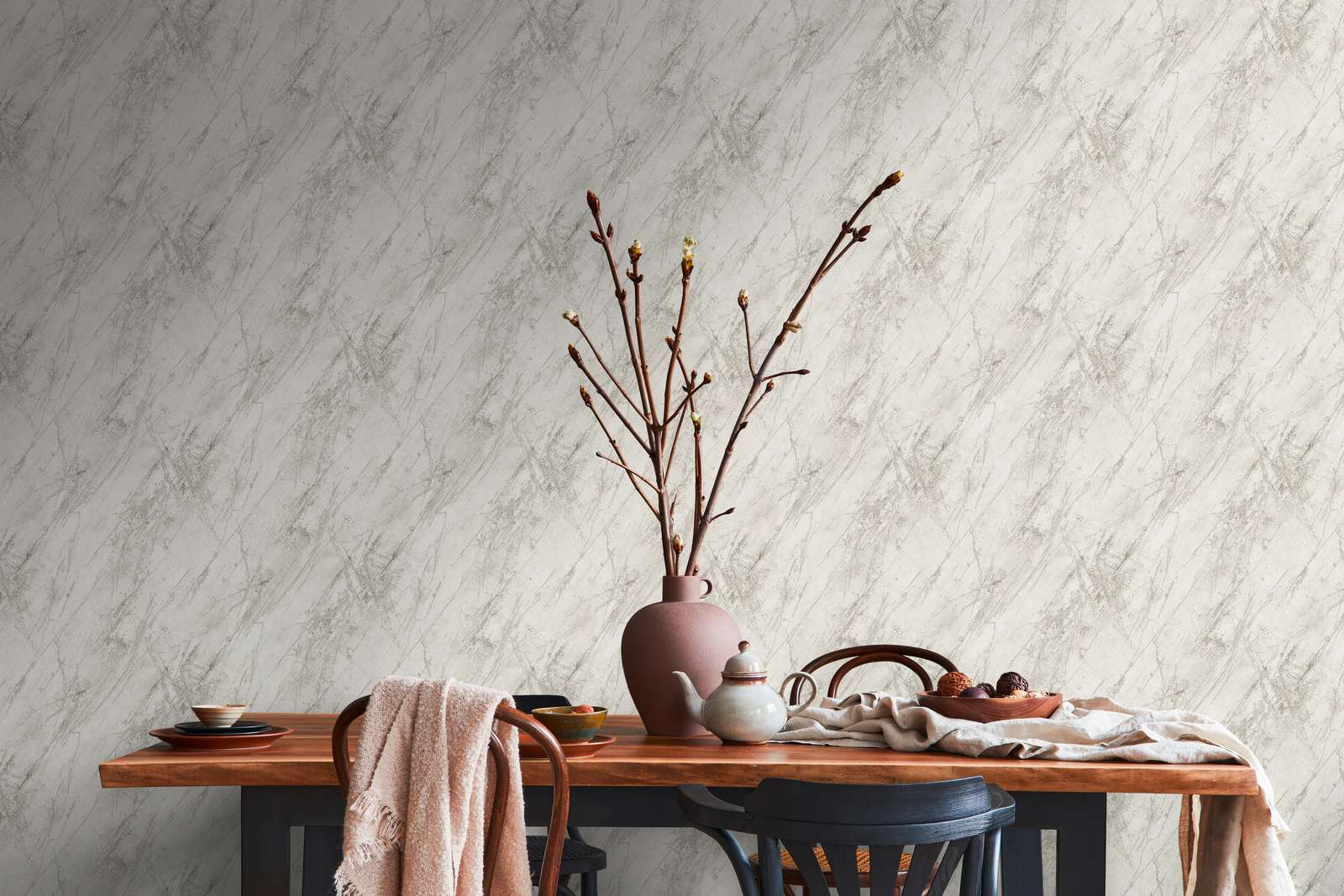 Tafel, Vasenstrauss, Dekoration, Blumenzweige, Wohnaccessoire