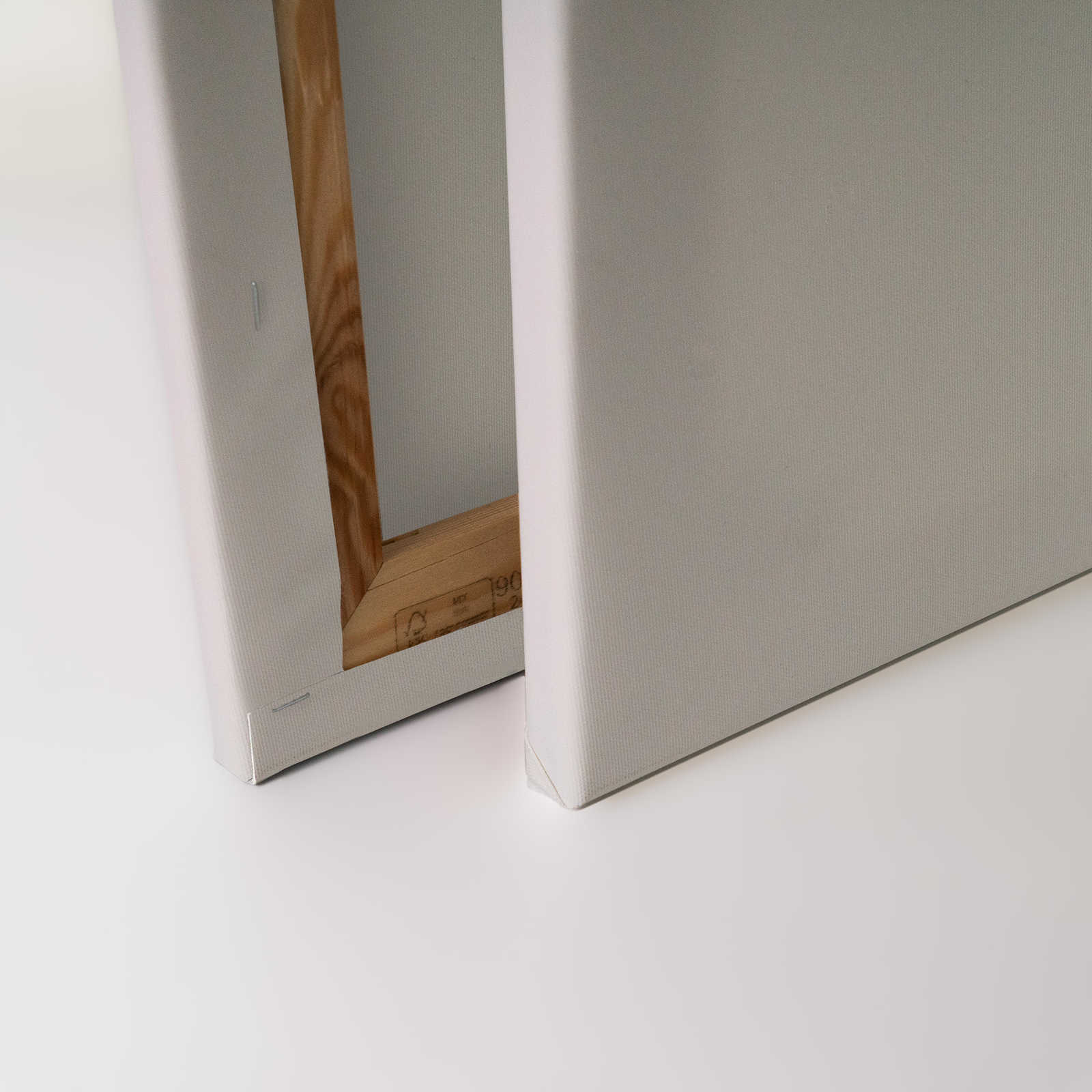             Tableau sur toile Chambre d'enfant avec girafe et coiffe florale - 0,90 m x 0,60 m
        