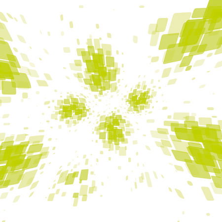 abstract, grün, geometrisch, muster, kacheln