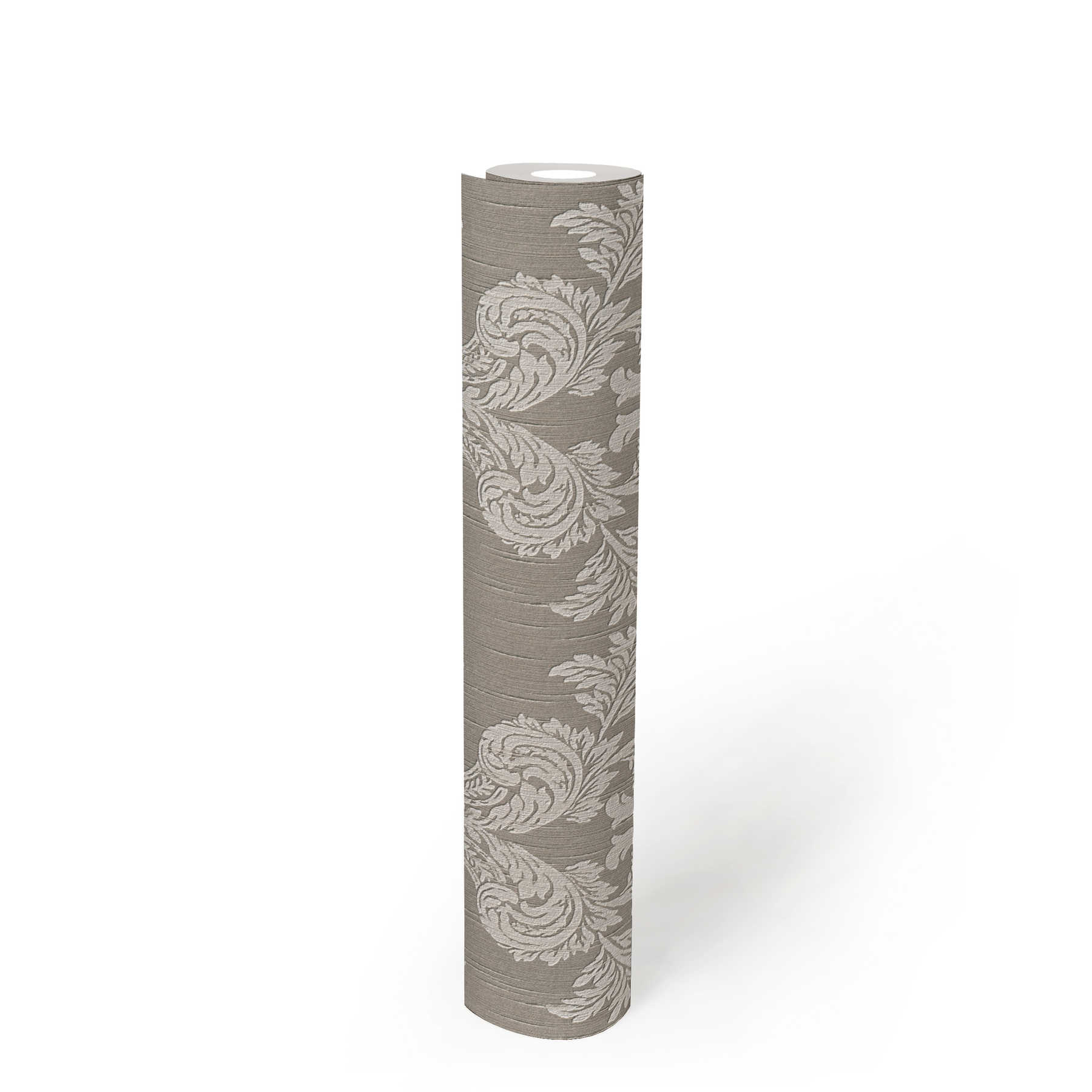             Tapete Barock Ornamente & Textildesign – Beige, Grau
        