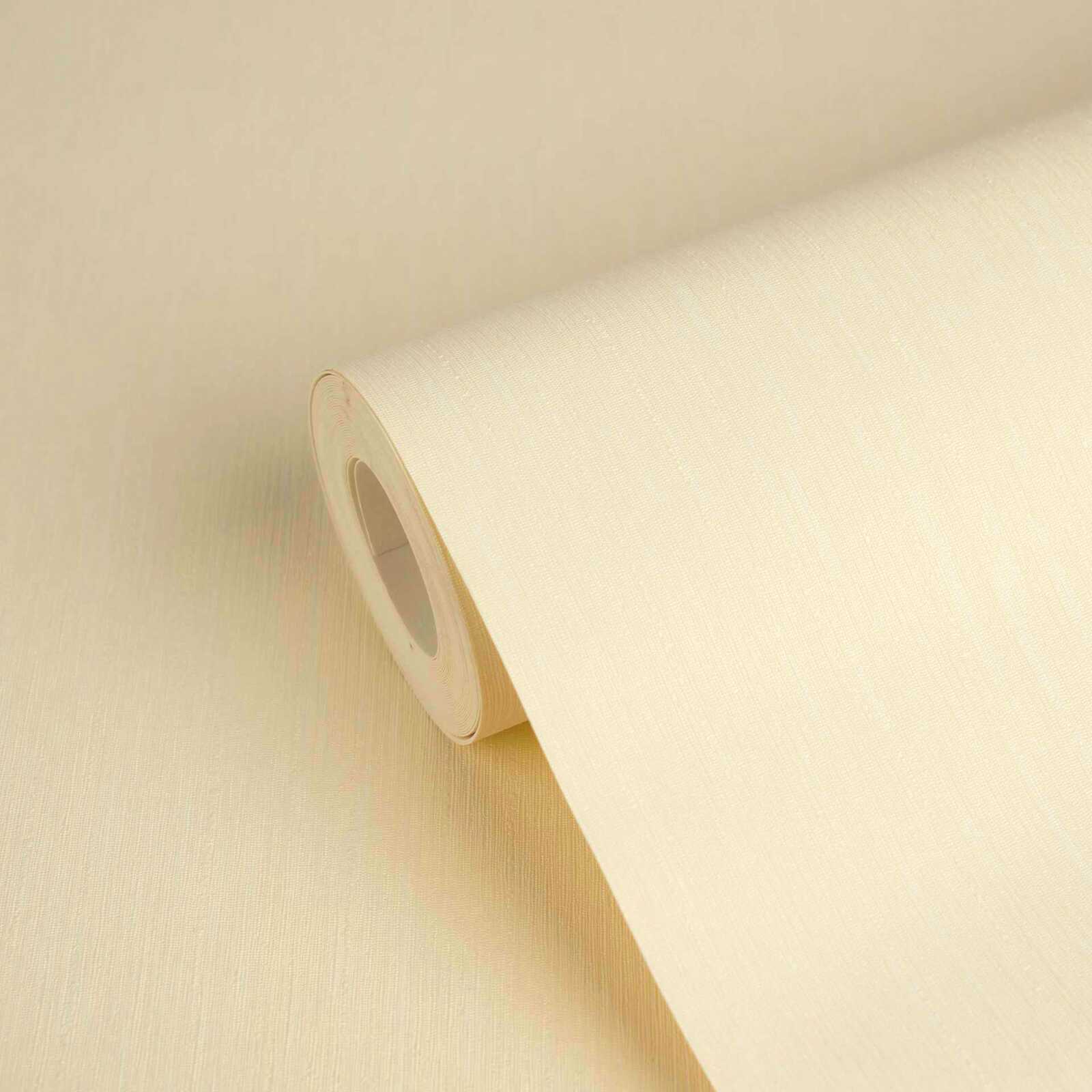 Vinyltapete, Flachband, Beige Farbe, Textiltapete, Rolle