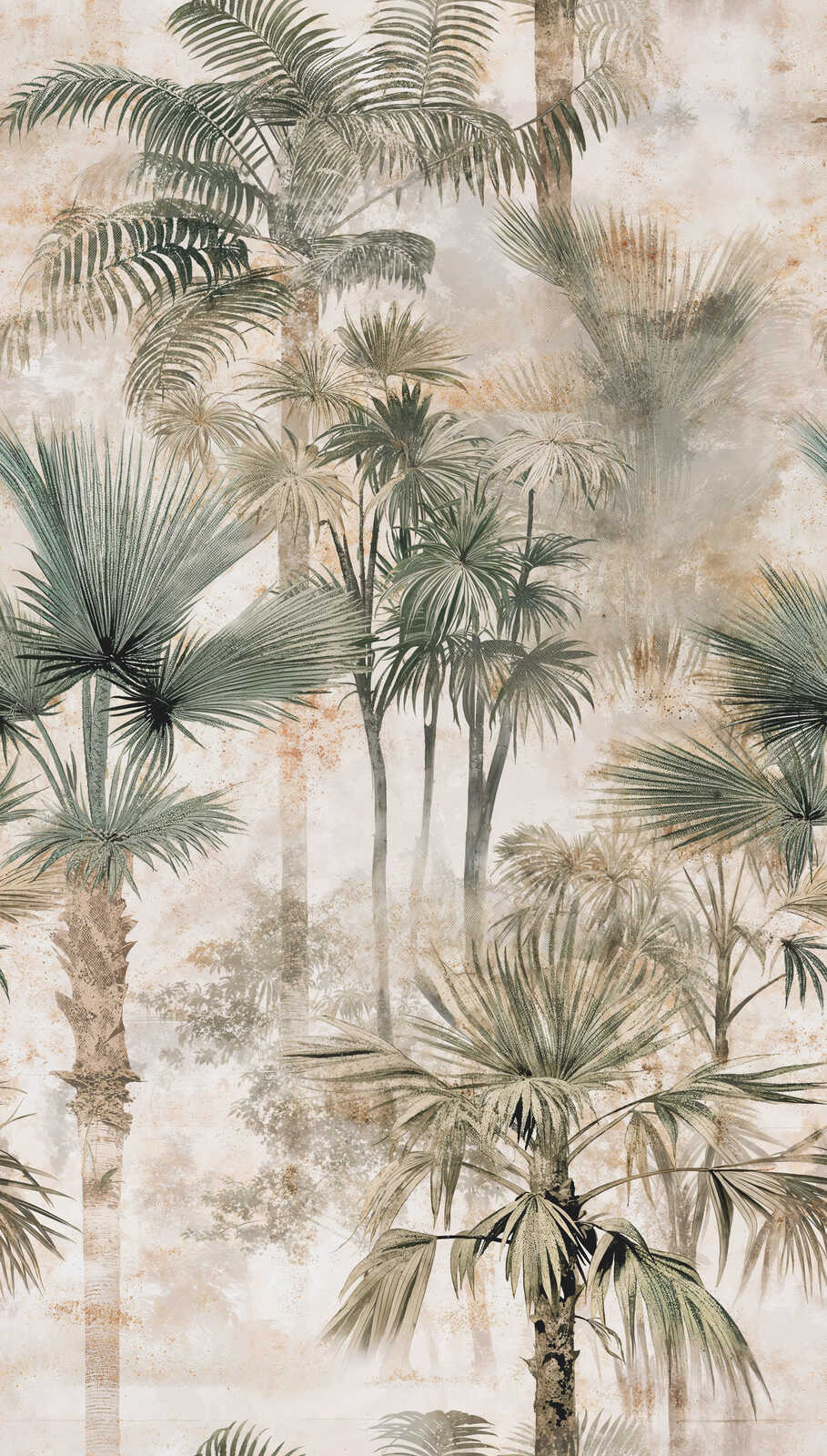 Palme, Palmengarten, Dschungel, Pflanzenwand, Tarnungskunst