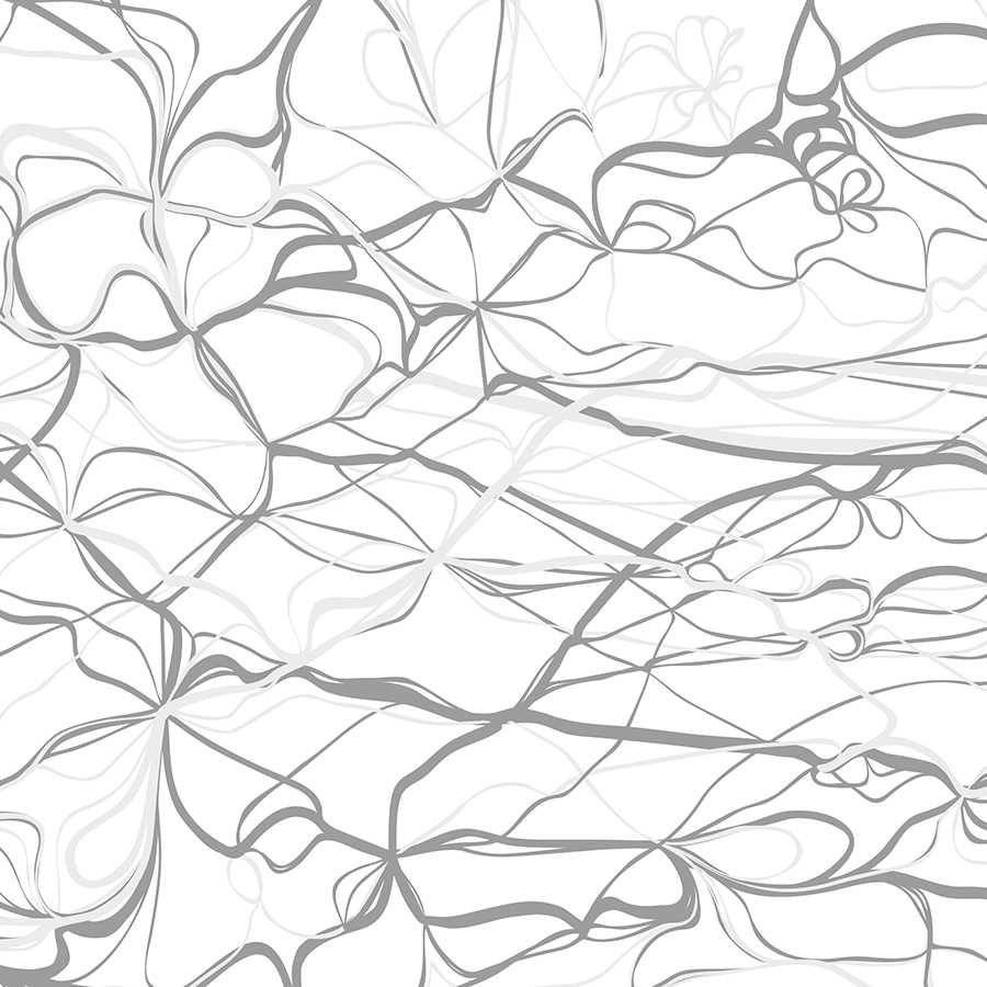 abstract, linienkunst, muster, monochrom, fließende linien