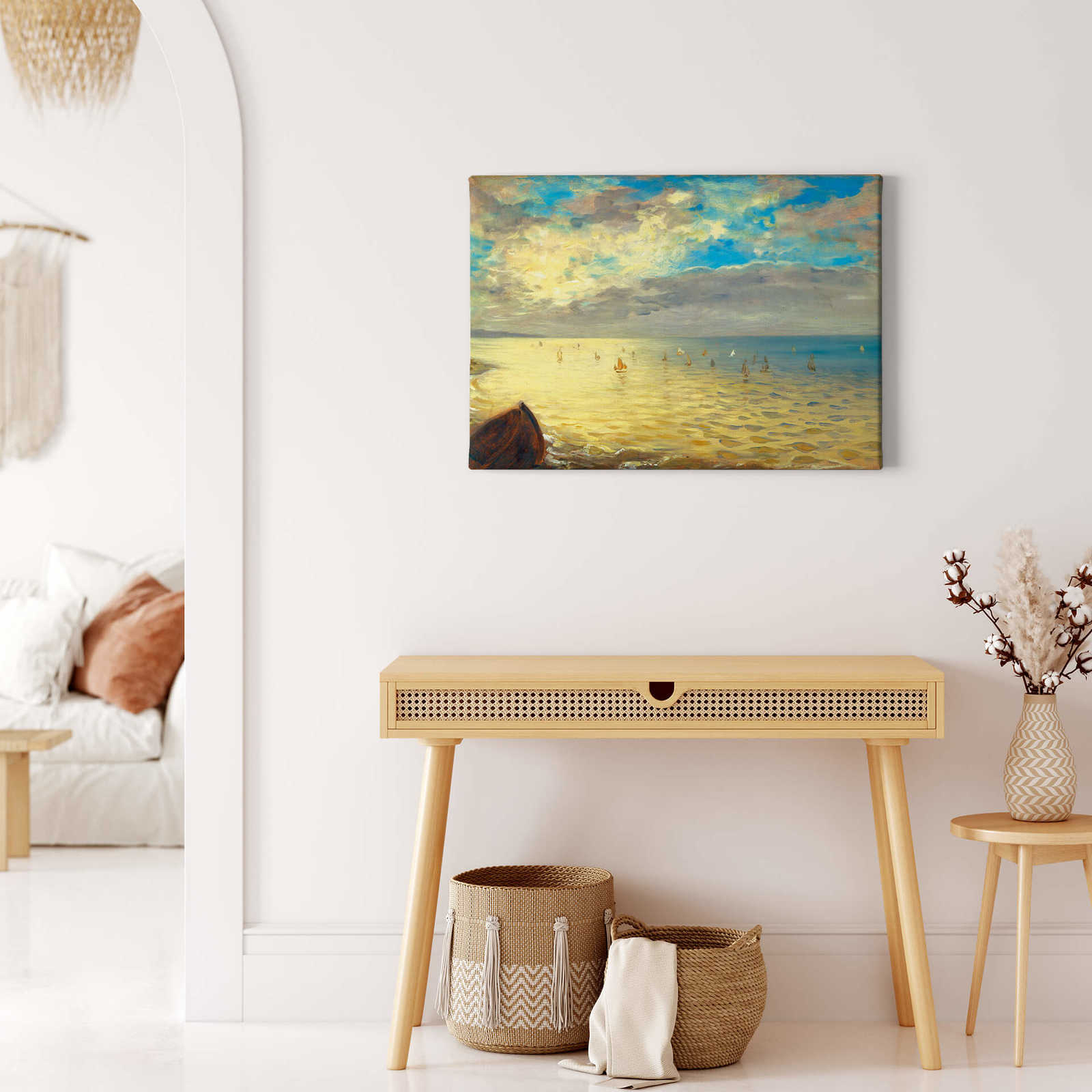             Kunst Leinwandbild 'Das Meer' von Delacroix – 0,70 m x 0,50 m
        