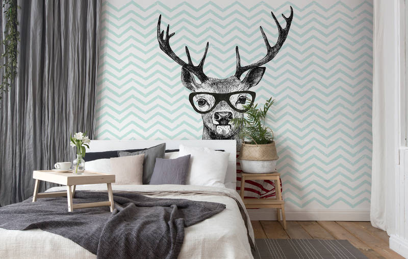 Dekoration für Zuhause, Innenarchitektur, Kissen, Geweih, Antilope