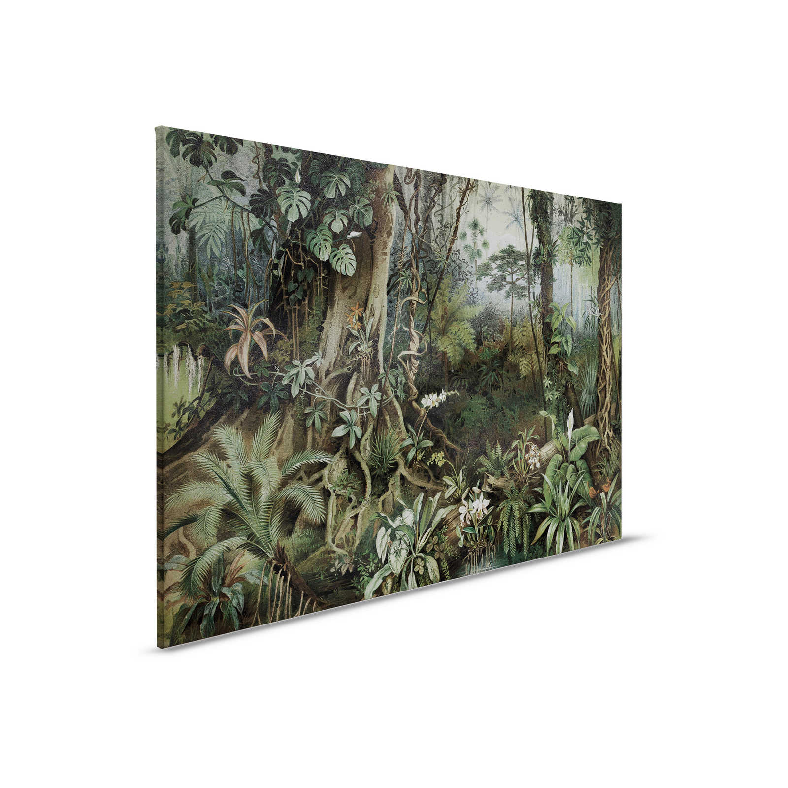         Jungle toile style dessin | walls by patel - 0,90 m x 0,60 m
    