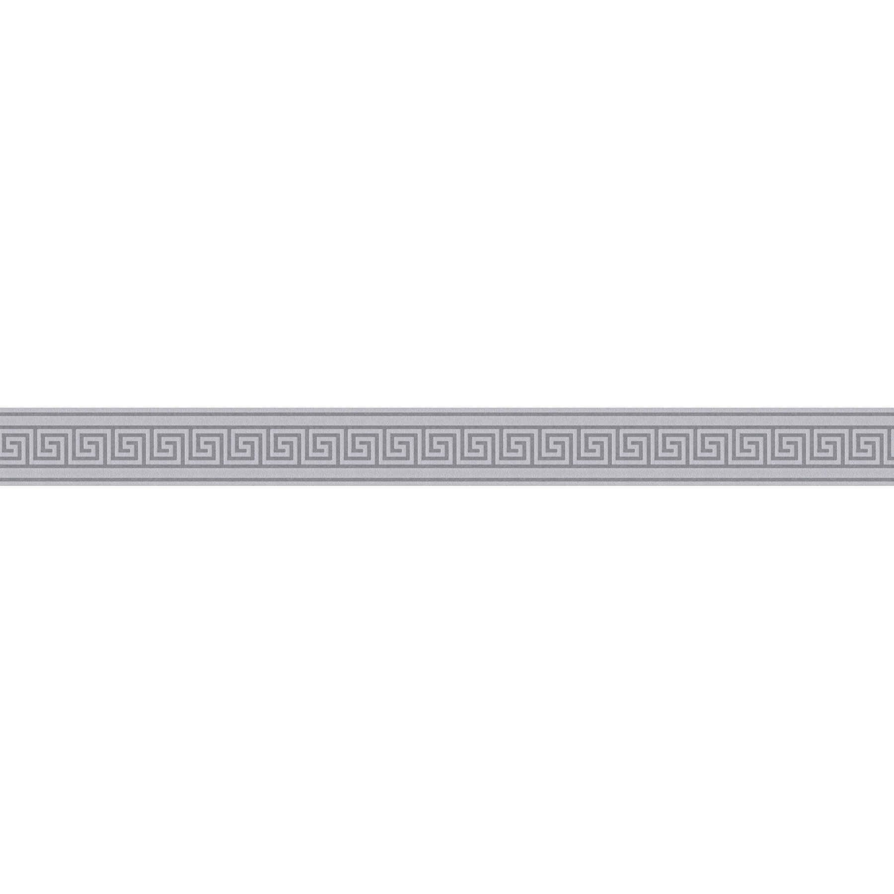         Behangrand zelfklevend met lijnenpatroon - Grijs
    