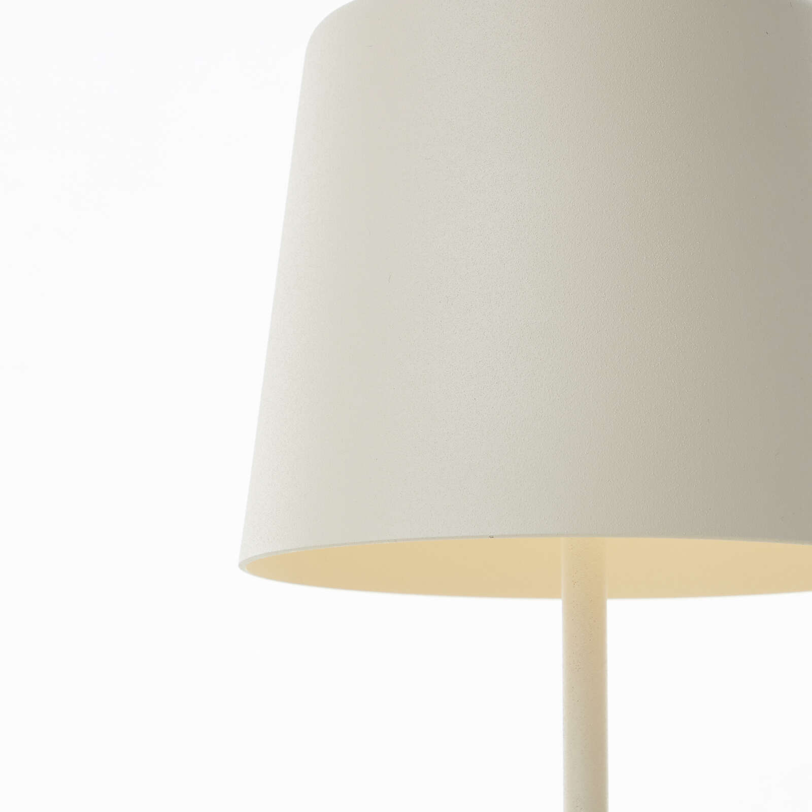             Schlichte Tischleuchte - Zeitloses Design für gemütliche Beleuchtung 10cm Durchm. x 37cm Höhe – Beige
        