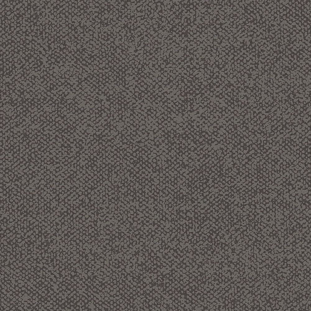             Unifarbene Tapete mit Leinen-Optik – Braun, Schwarz
        