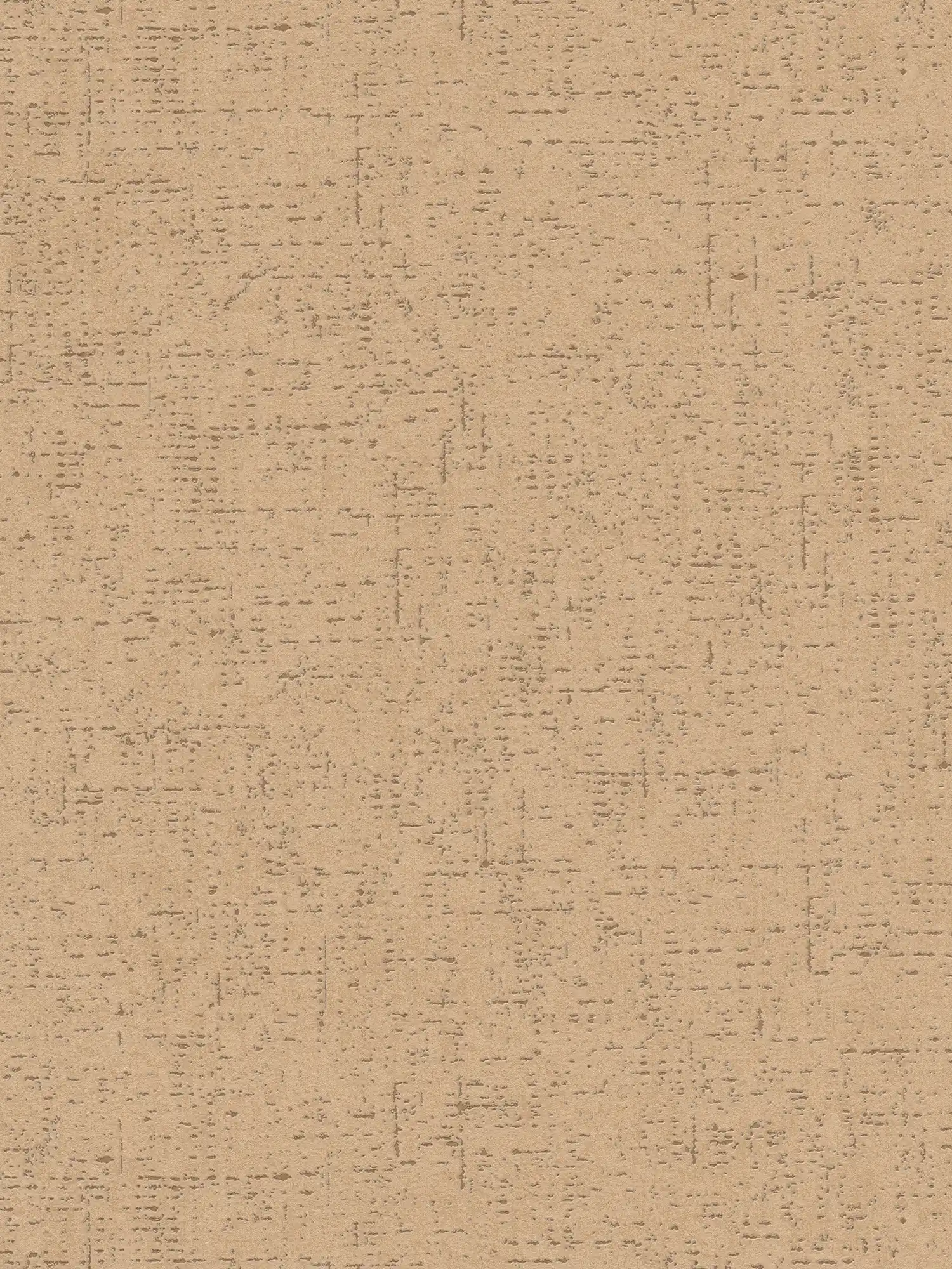         Rustic style crosshatched plain wallpaper - beige, brown
    