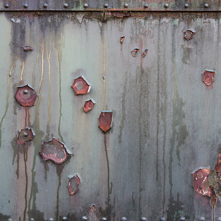 metallwand, rost, waterflecken, ståloberfläche, patina