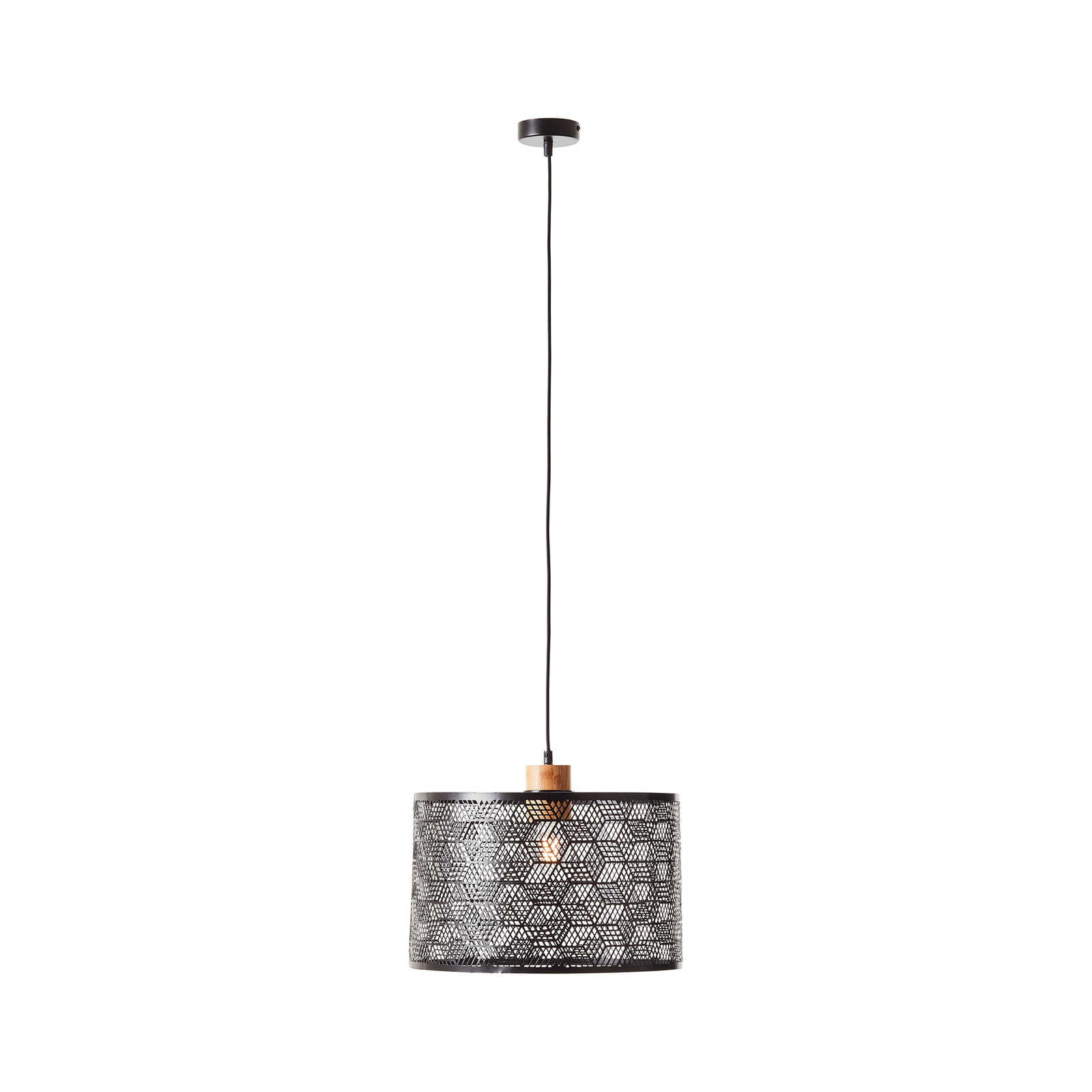         Bamboo pendant light - Moritz 3 - Brown
    