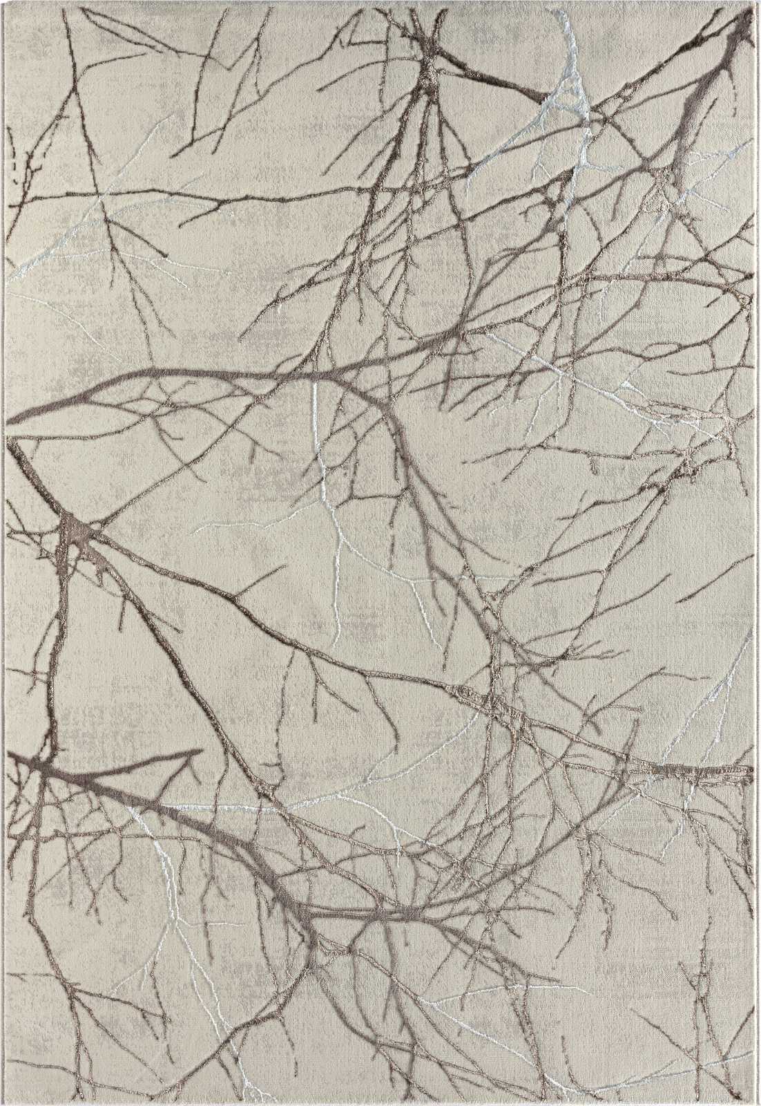             Flauschiger Hochflor Teppich in Creme – 150 x 80 cm
        