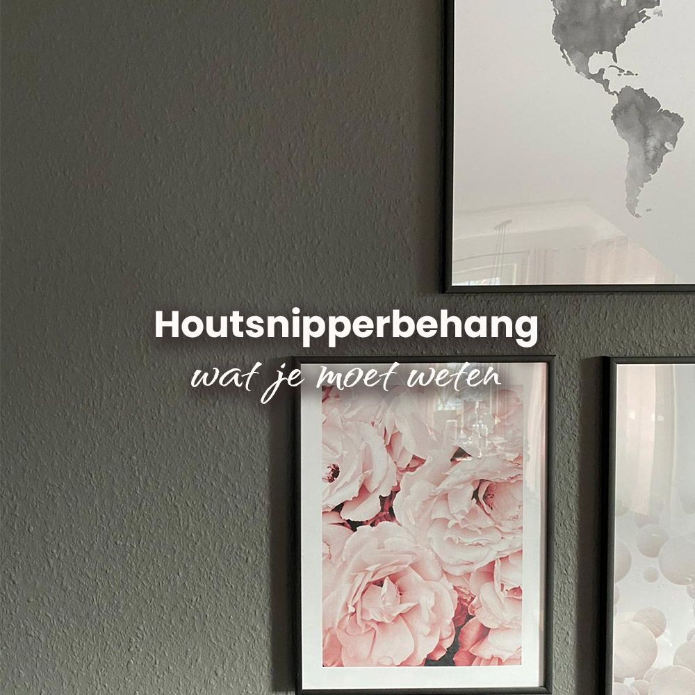 Houtsnipperbehang wat je moet weten