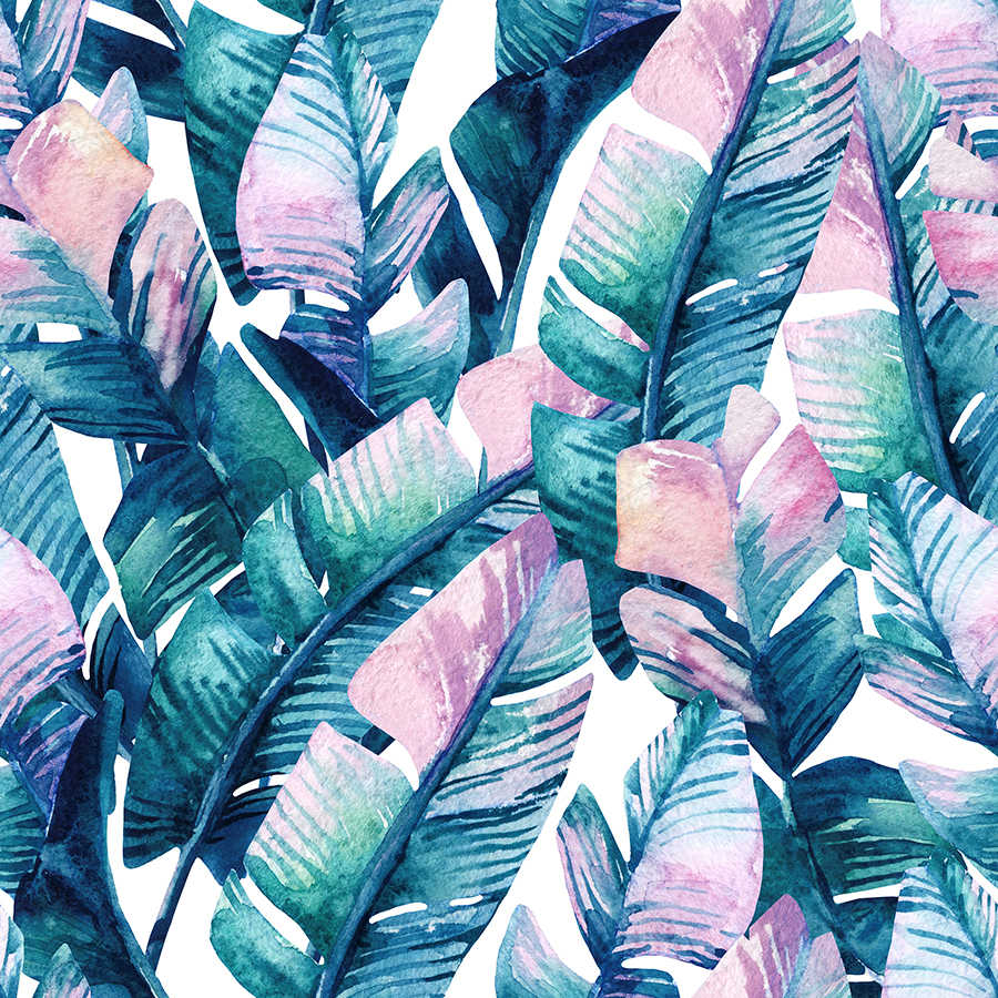 Blätter, Blättermuster, tropical leaves, Druck, Stoff Muster