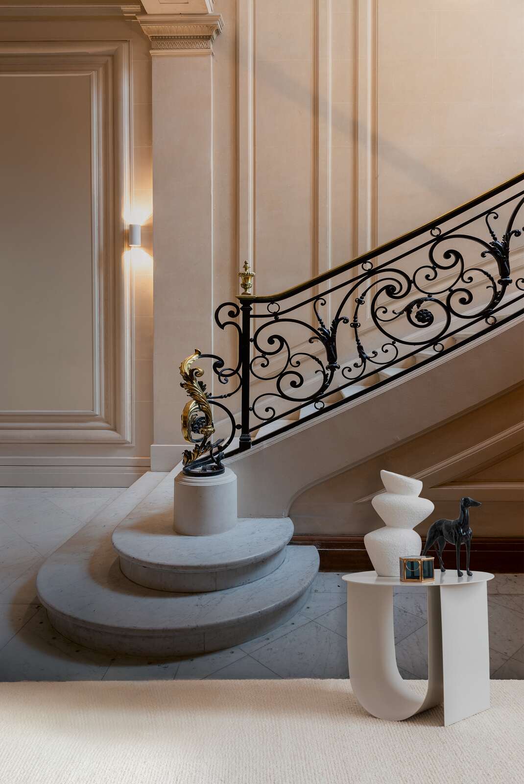 Architektur, Gebäude, Foyer, Drinnen