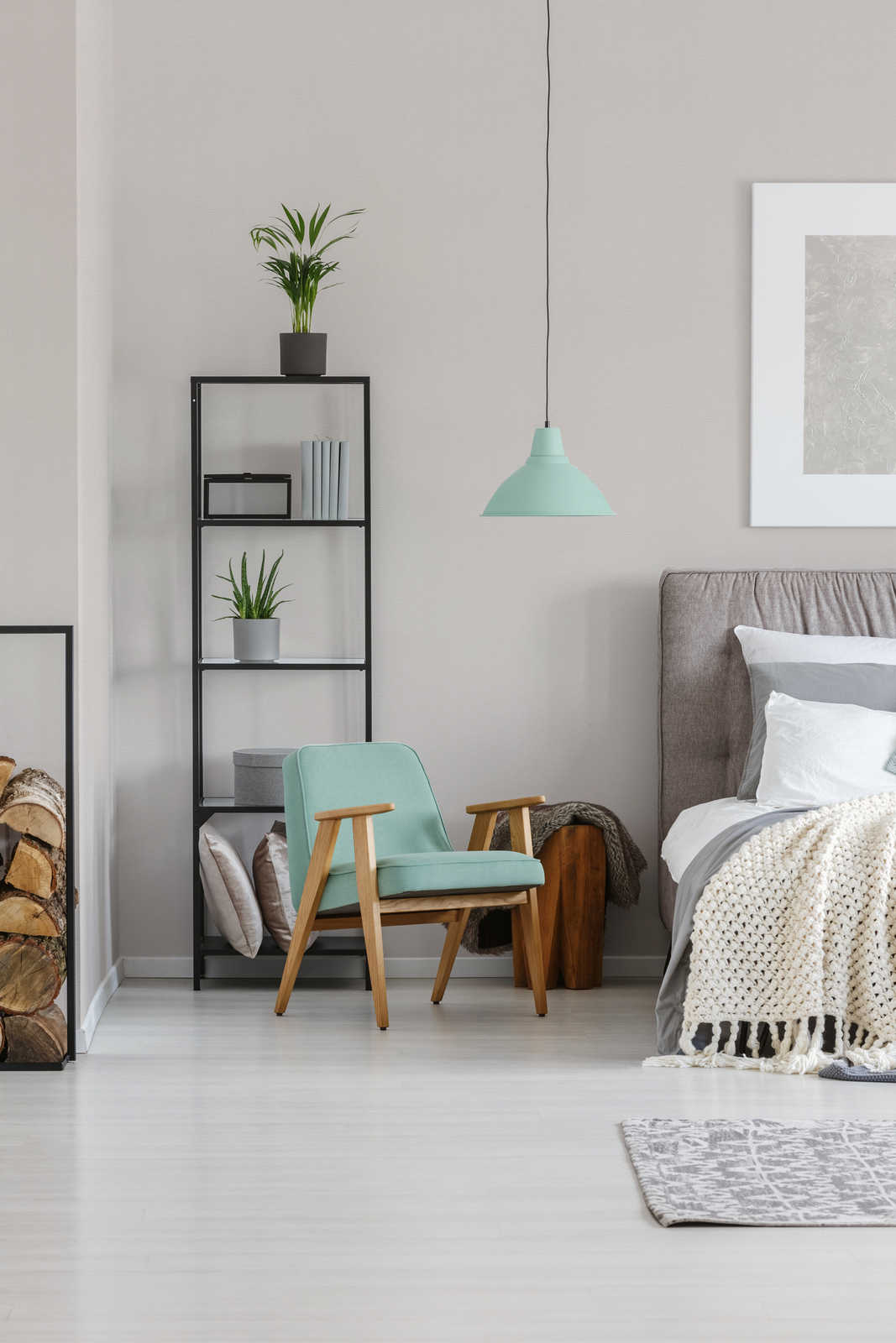 Lampe, Dekoration für Zuhause, Mobiliar, Pflanze