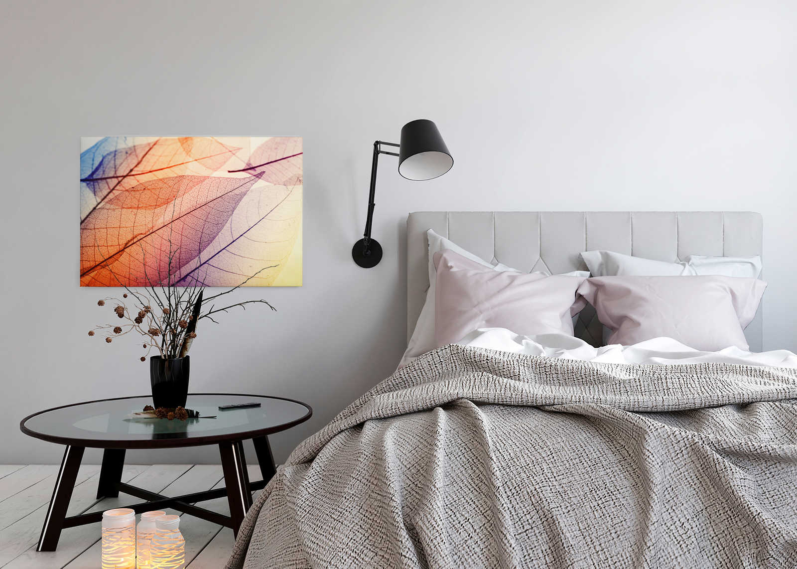             Leinwand mit Blättermuster Röntgen – 0,90 m x 0,60 m
        