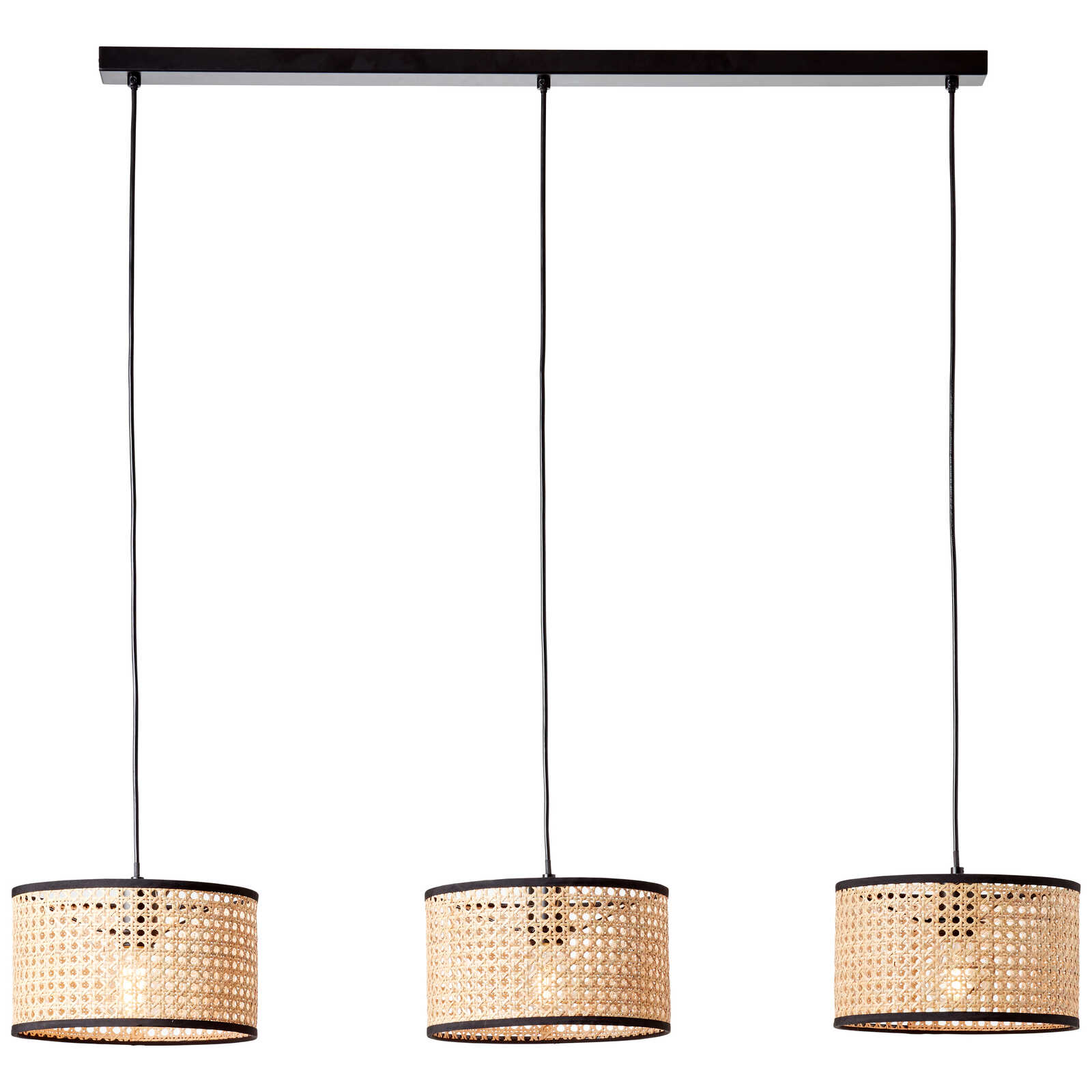             Pendelleuchte aus Rattan - Toni 6 – Beige
        