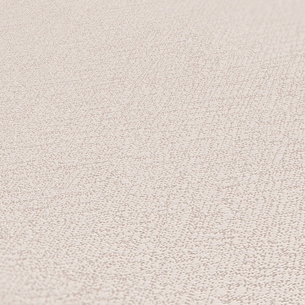             Tapete Hellbeige Leinenoptik mit Strukturmuster – Beige
        