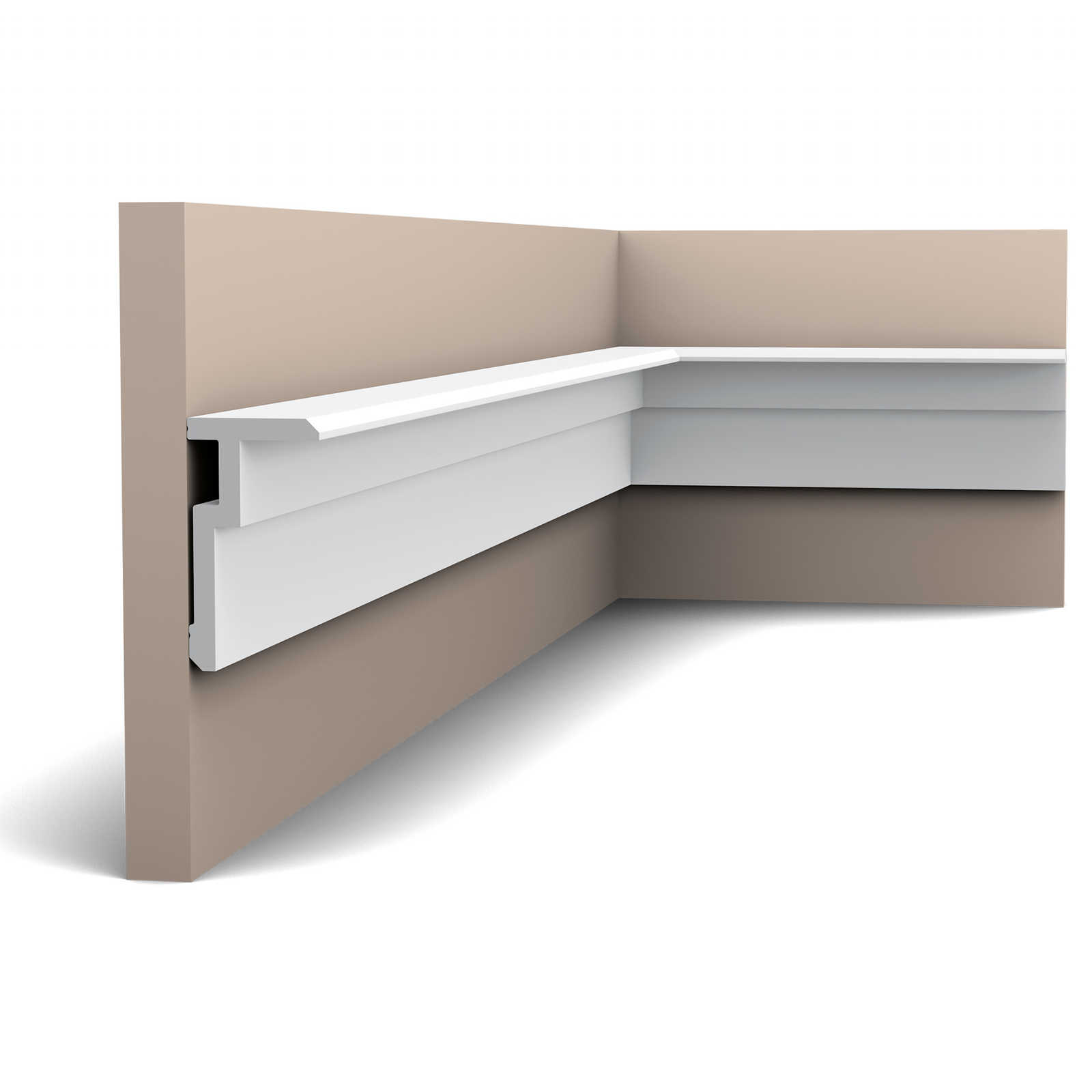             Moderne Stuckleiste Kopenhagen – CX197
        