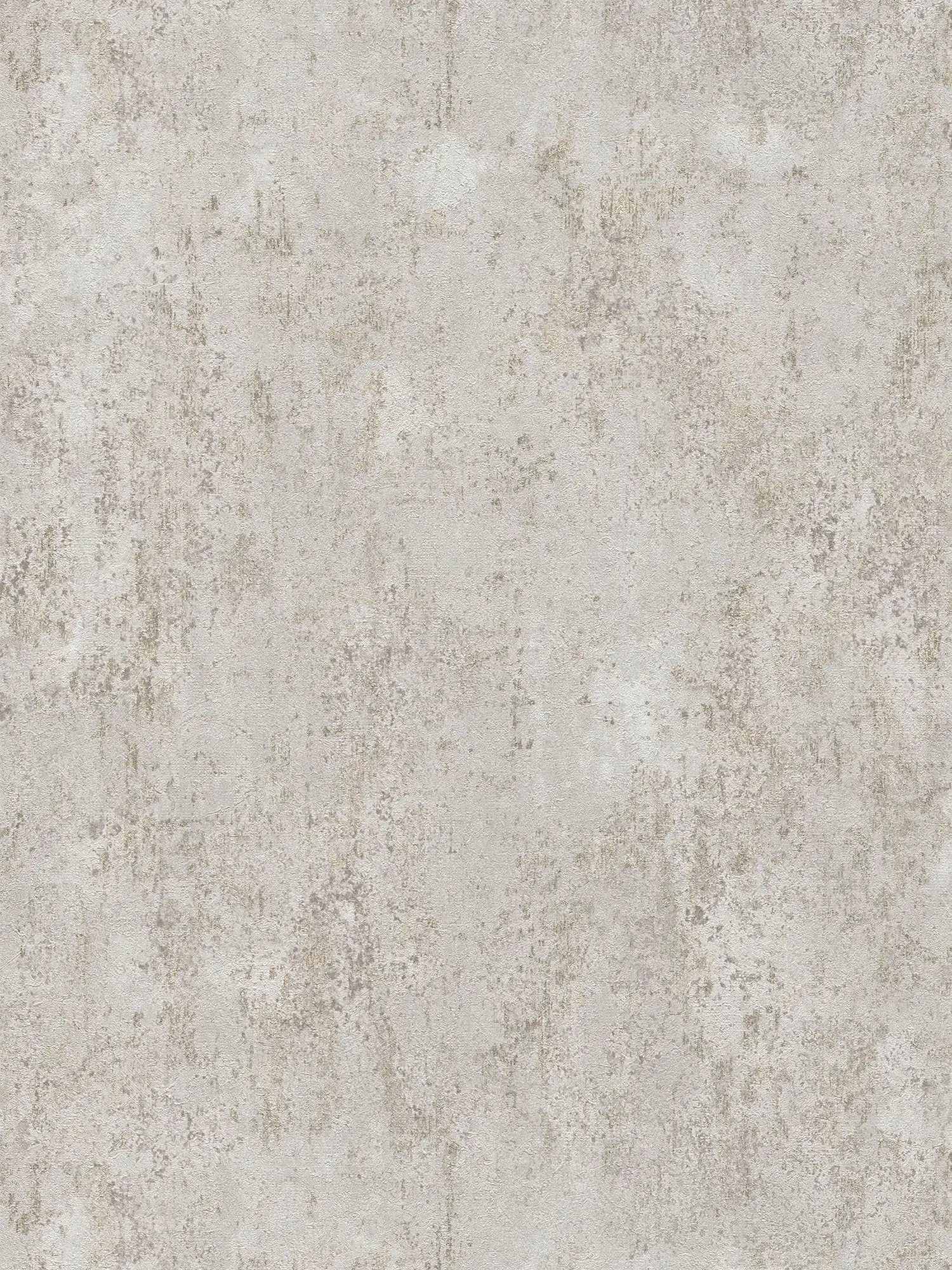         Effen, licht vliesbehang met steenlook en fijne textuur, licht glanzend - grijs, metallic, wit
    