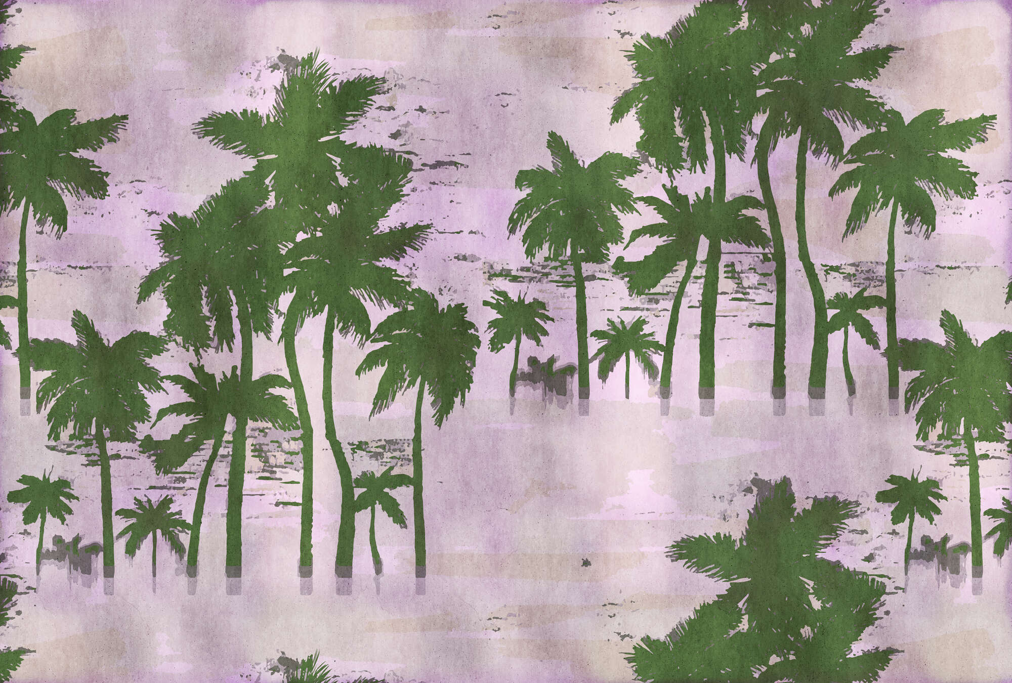 Pflanzenwuchs, Baum, Sommer, Palme, Hain
