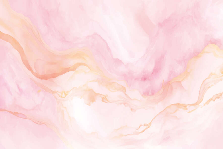 Sanfte Rosé-Marmor Fototapete – Elegantes Design in Pastellfarben als Vliestapete – Bunt