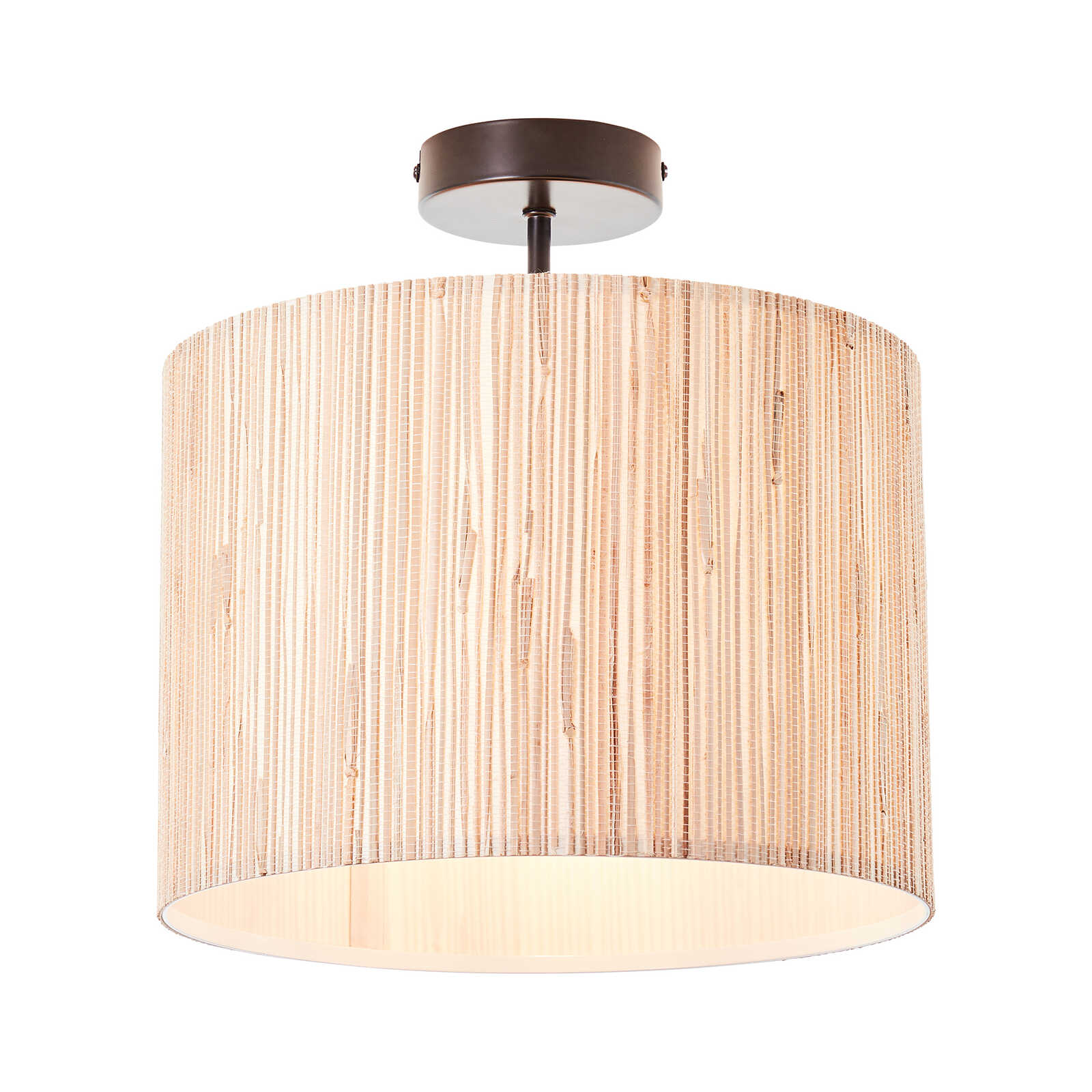         Plafonnier en métal - Valentin 5 - Marron
    