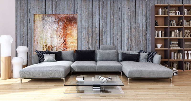 Wohnzimmer, Sofa, Sofagarnitur, Ecksofa, Couchtisch
