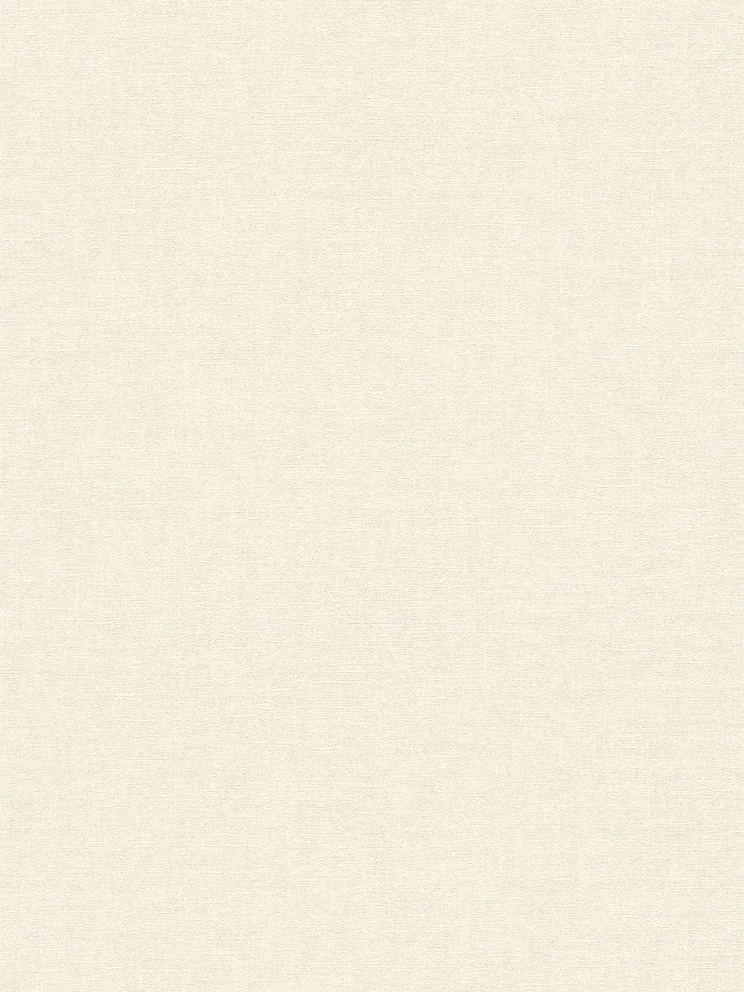             Unifarbene Tapete Cremeweiß, matt mit Strukturmuster
        