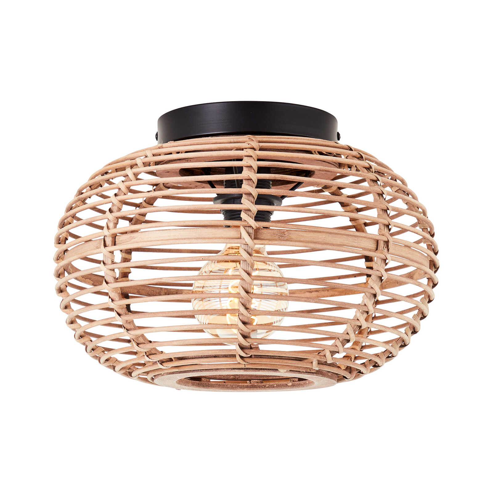         Plafonnier en métal - Viktor 1 - Marron
    