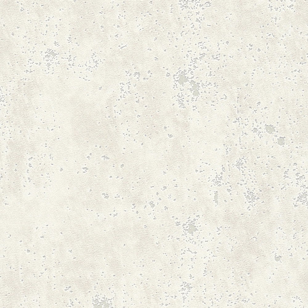             Tapete mit Putz-Optik & Oberflächenstruktur – Creme
        